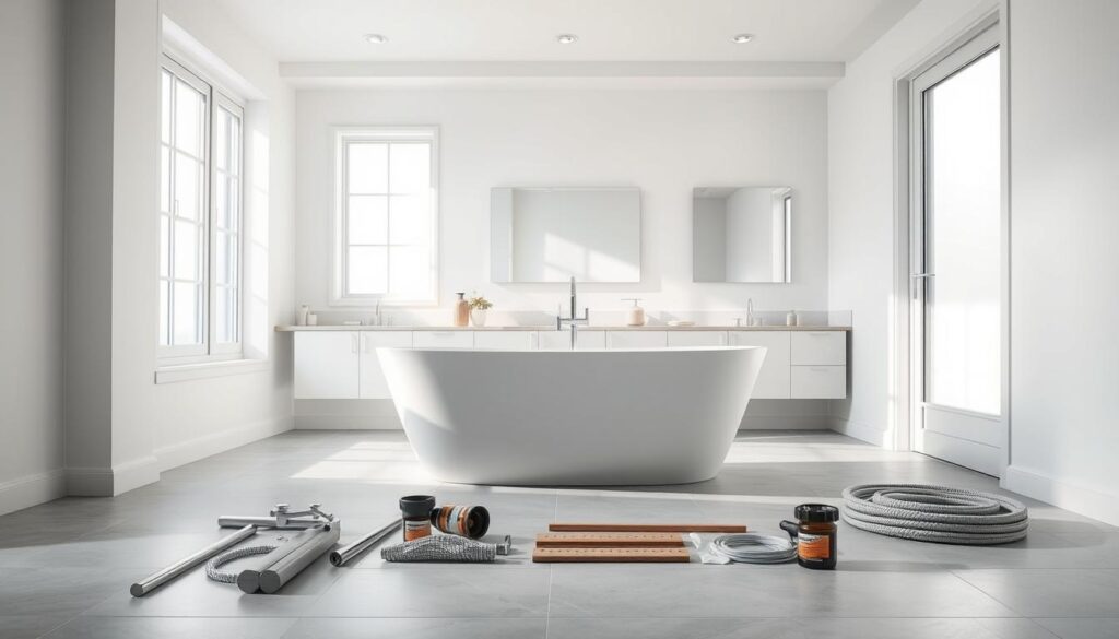 Badewanne einbauen