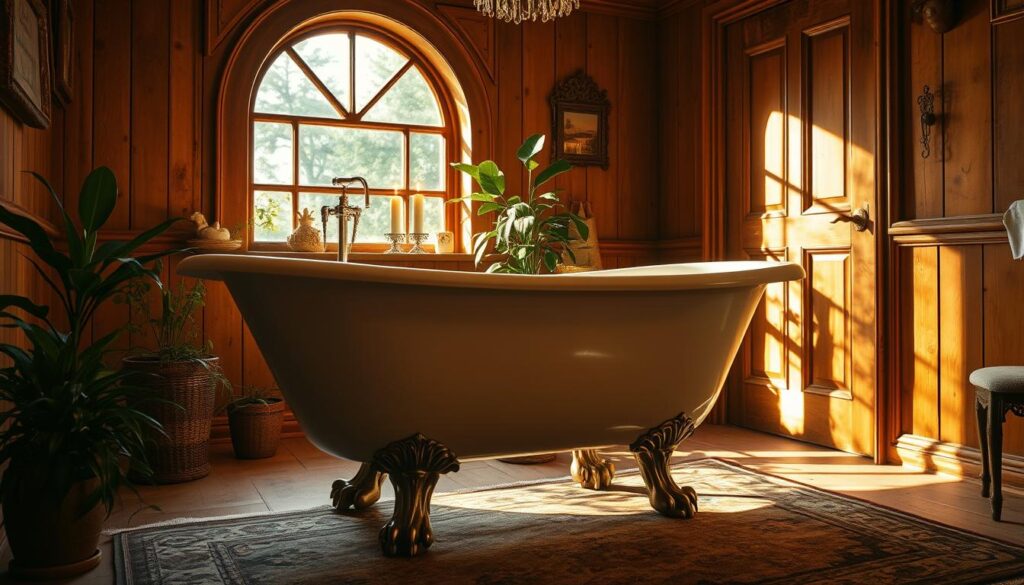 Badewanne mit füßen