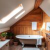 Badewanne unter dachschräge
