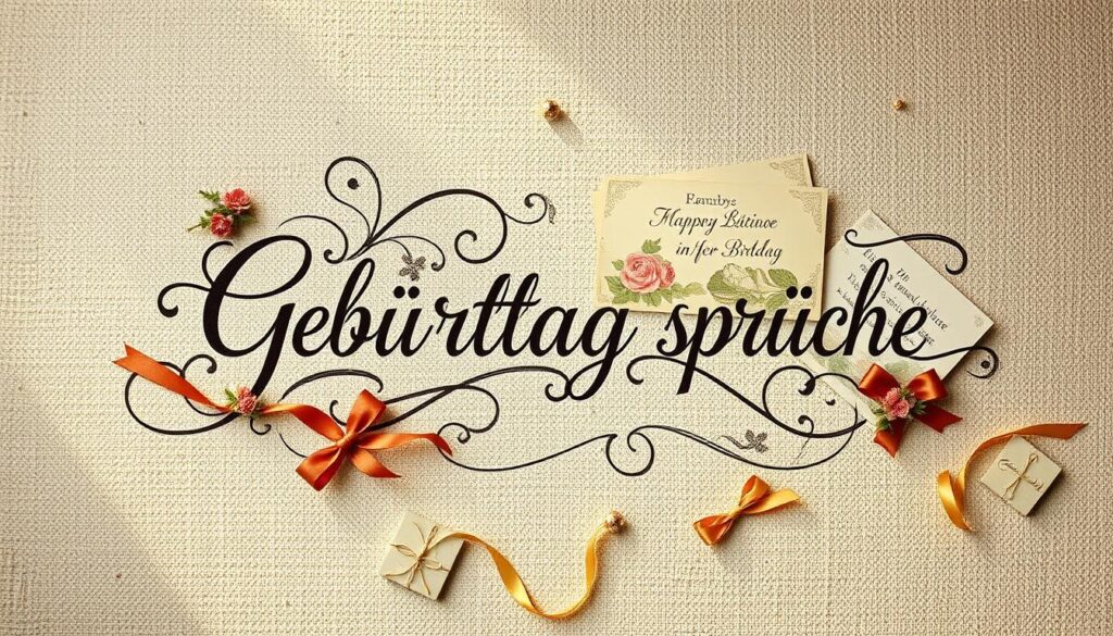 Geburtstag sprüche