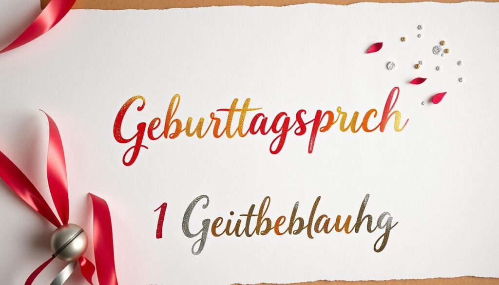 Geburtstagsspruch 1 geburtstag