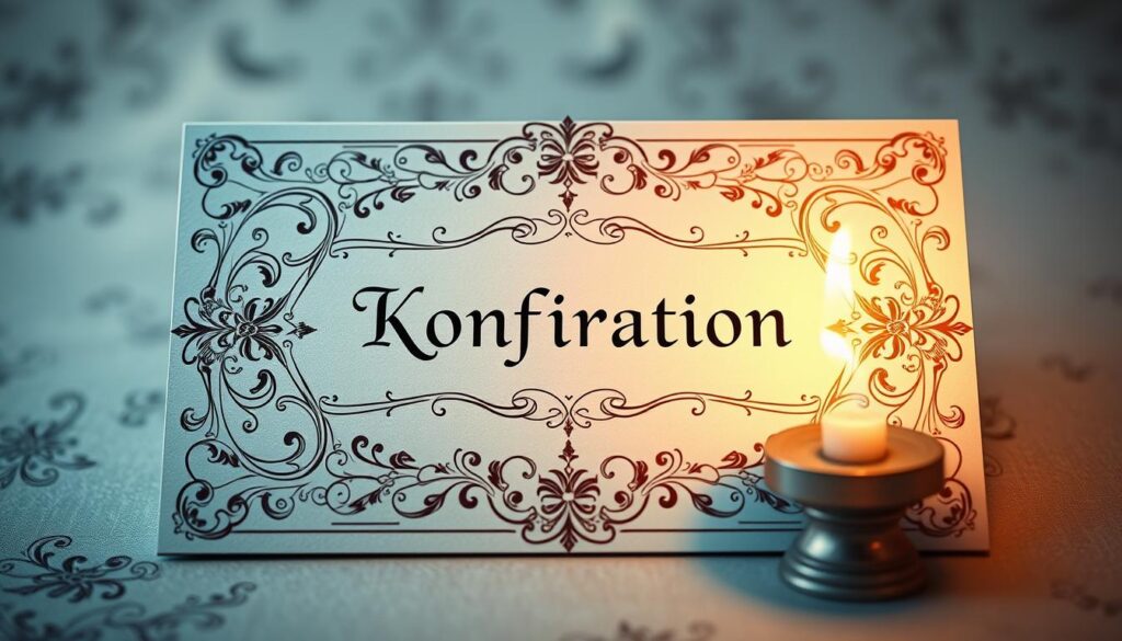 Konfirmation spruch karte