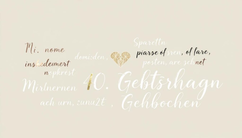 Moderne sprüche zum 40 geburtstag