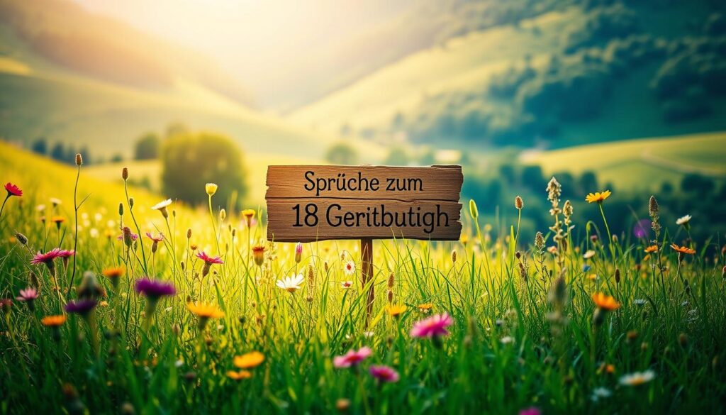 Sprüche zum 18 geburtstag
