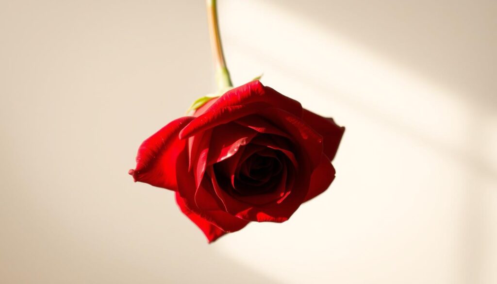 Wie trocknet man eine rose