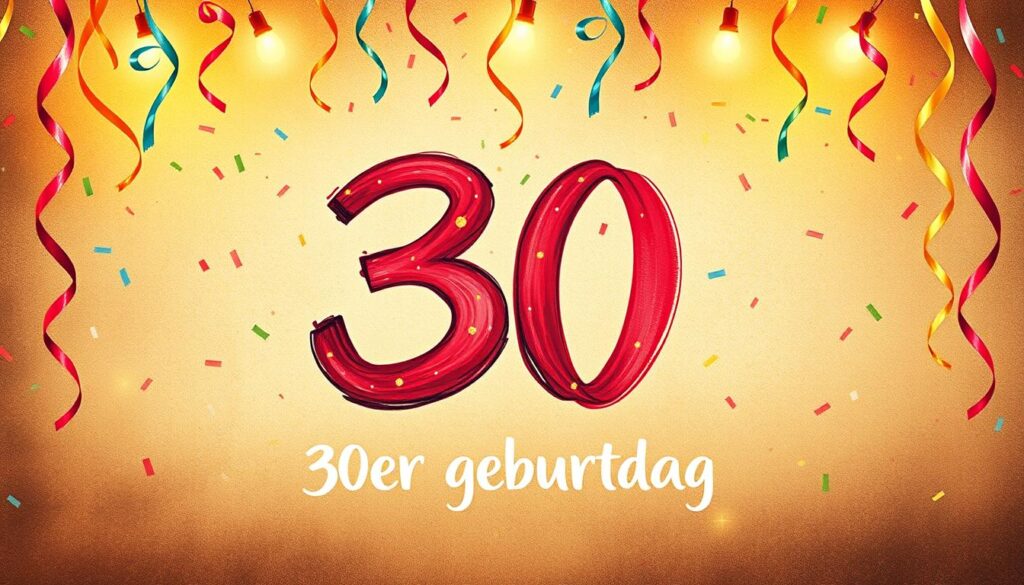 Spruch 30er geburtstag