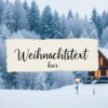 Weihnachtstext kurz
