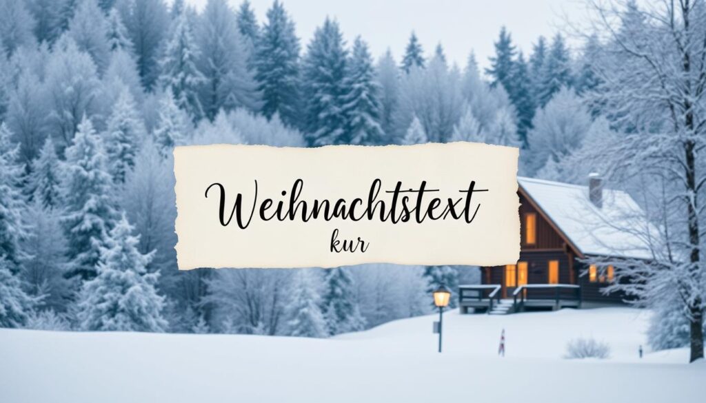 Weihnachtstext kurz