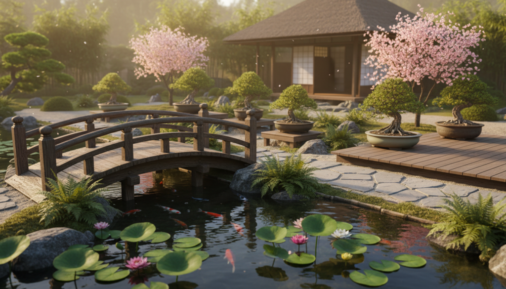 Japanische Pflanzen für Garten und Terrasse