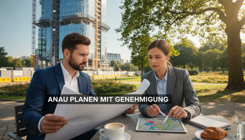 Anbau planen mit Genehmigung