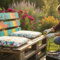 DIY Palettenbank selber bauen