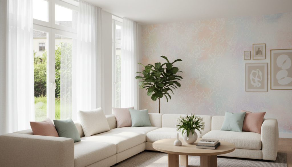 Überstreichbare Tapeten für moderne Wandgestaltung